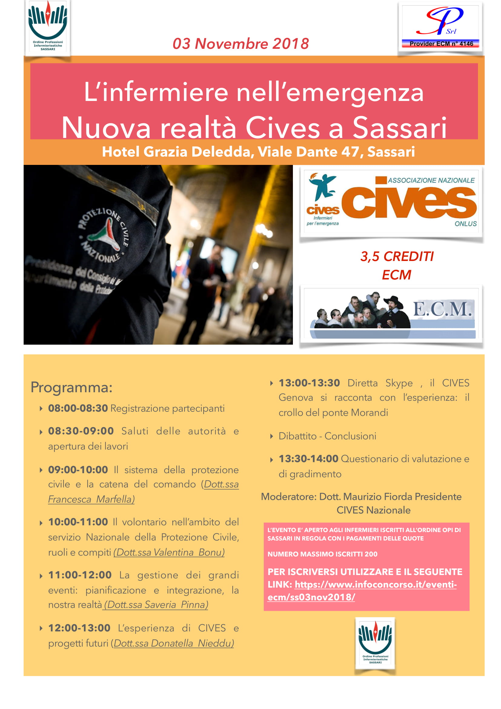 Presentazione di CIVES OdV a Sassari: sold out!