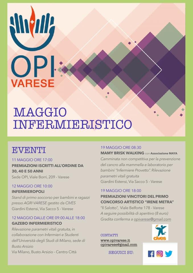 Maggio Infermieristico OPI Varese e CIVES Varese