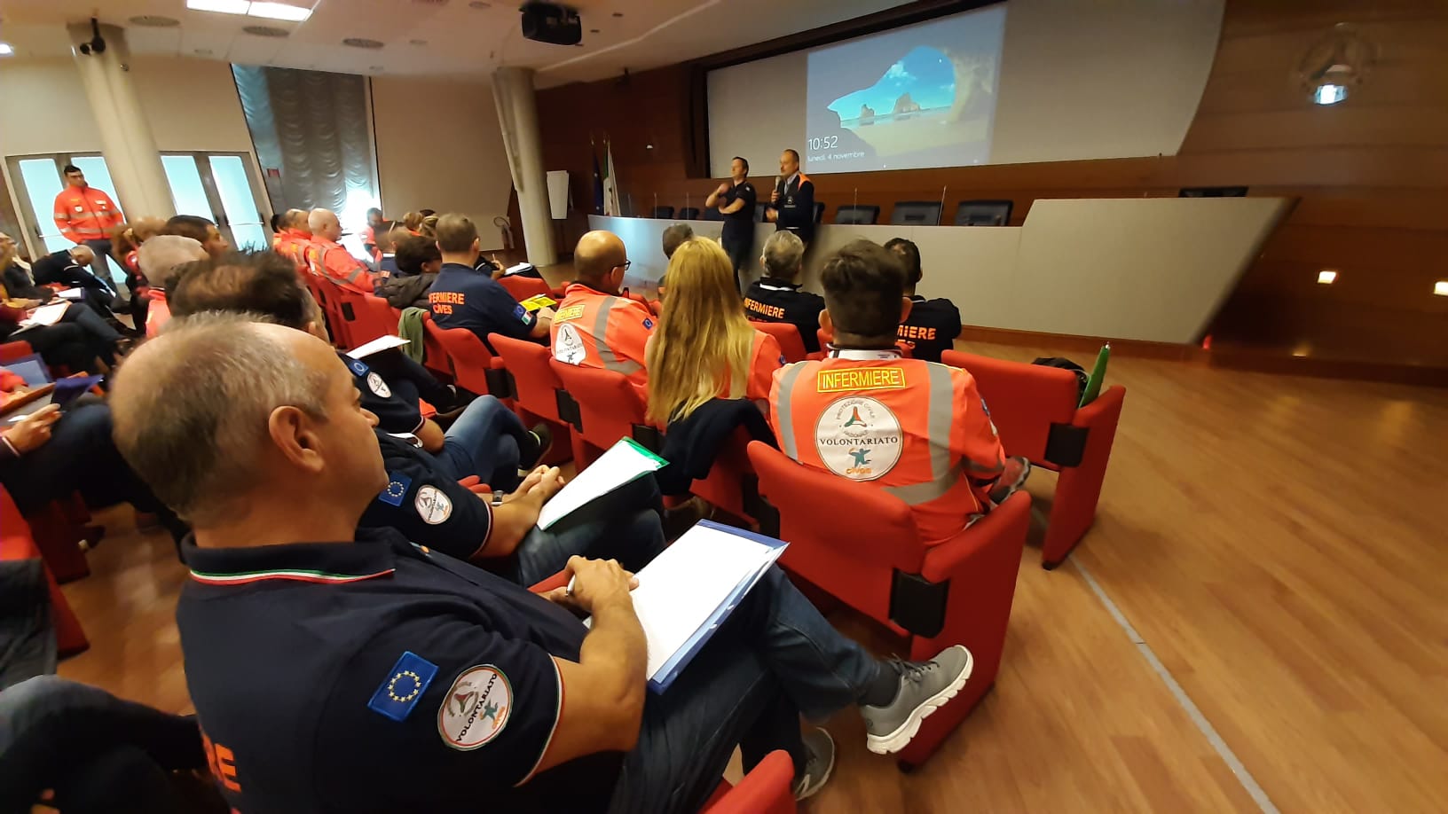 Progetto formativo”Il Sistema di Protezione Civile” – Cinquanta infermieri CIVES impegnati a Roma