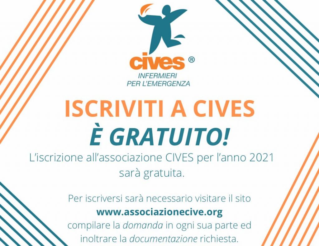 ISCRIZIONI CIVES 2021: Gratuita per tutti, anche i nuovi iscritti