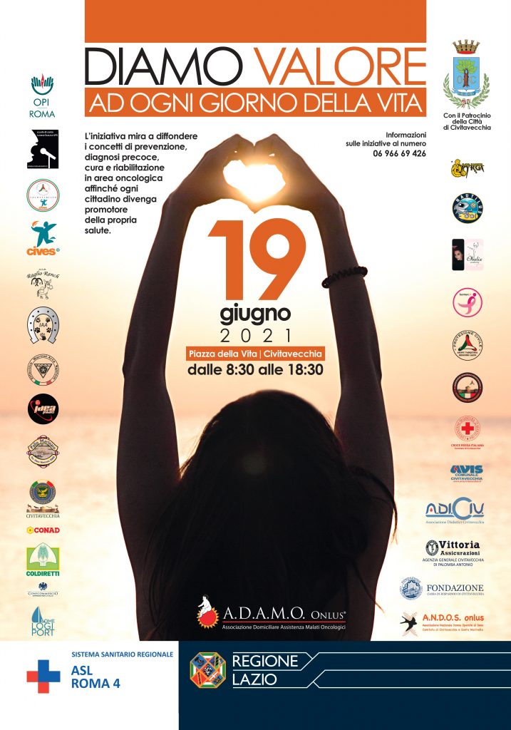 “Diamo valore ad ogni giorno della Vita” ADAMO – anche CIVES Roma presente all’evento