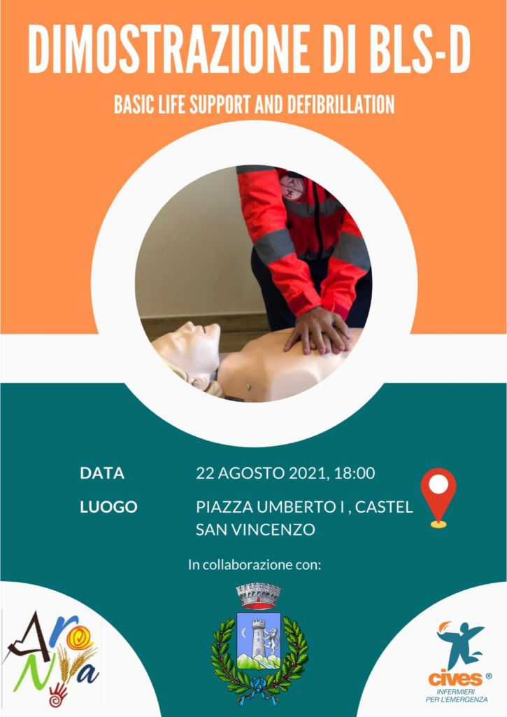 CIVES Campobasso/Isernia e Varese: Dimostrazione di BLS-D