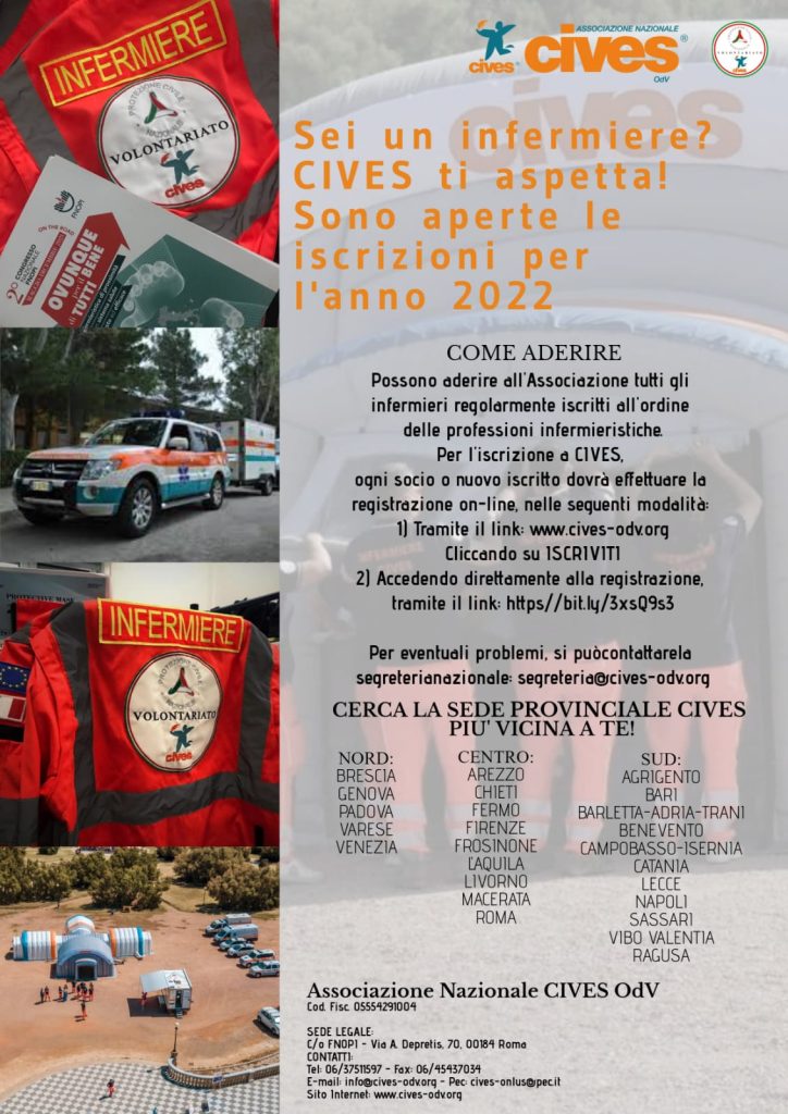 CIVES 2022:  Aperte le Adesioni al nuovo anno