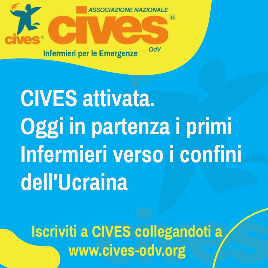 CIVES Attivata: anche Infermieri ai confini dell’Ucraina