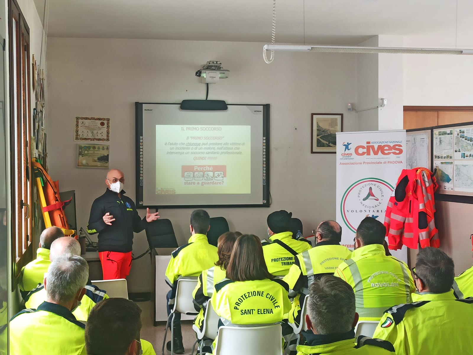 CIVES Padova: Modulo Primo Soccorso Sanitario per i Volontari Montagnana e Monselice