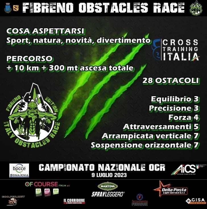 CIVES Frosinone: Assistenza Sanitari al Fibreno Obstacles Race